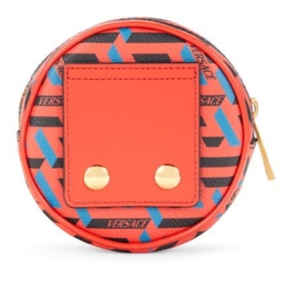 Versace La Greca Round Pouch - Picture 2 of 7